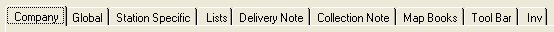 Configuration Tabs